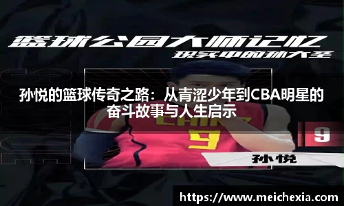 孙悦的篮球传奇之路：从青涩少年到CBA明星的奋斗故事与人生启示